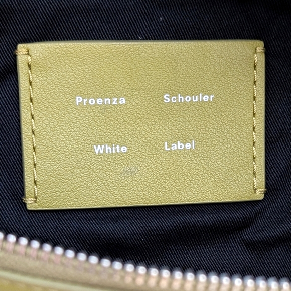 Proenza Schouler White Label Stanton Leather Sling Bag in Moss - Picture 8 of 13